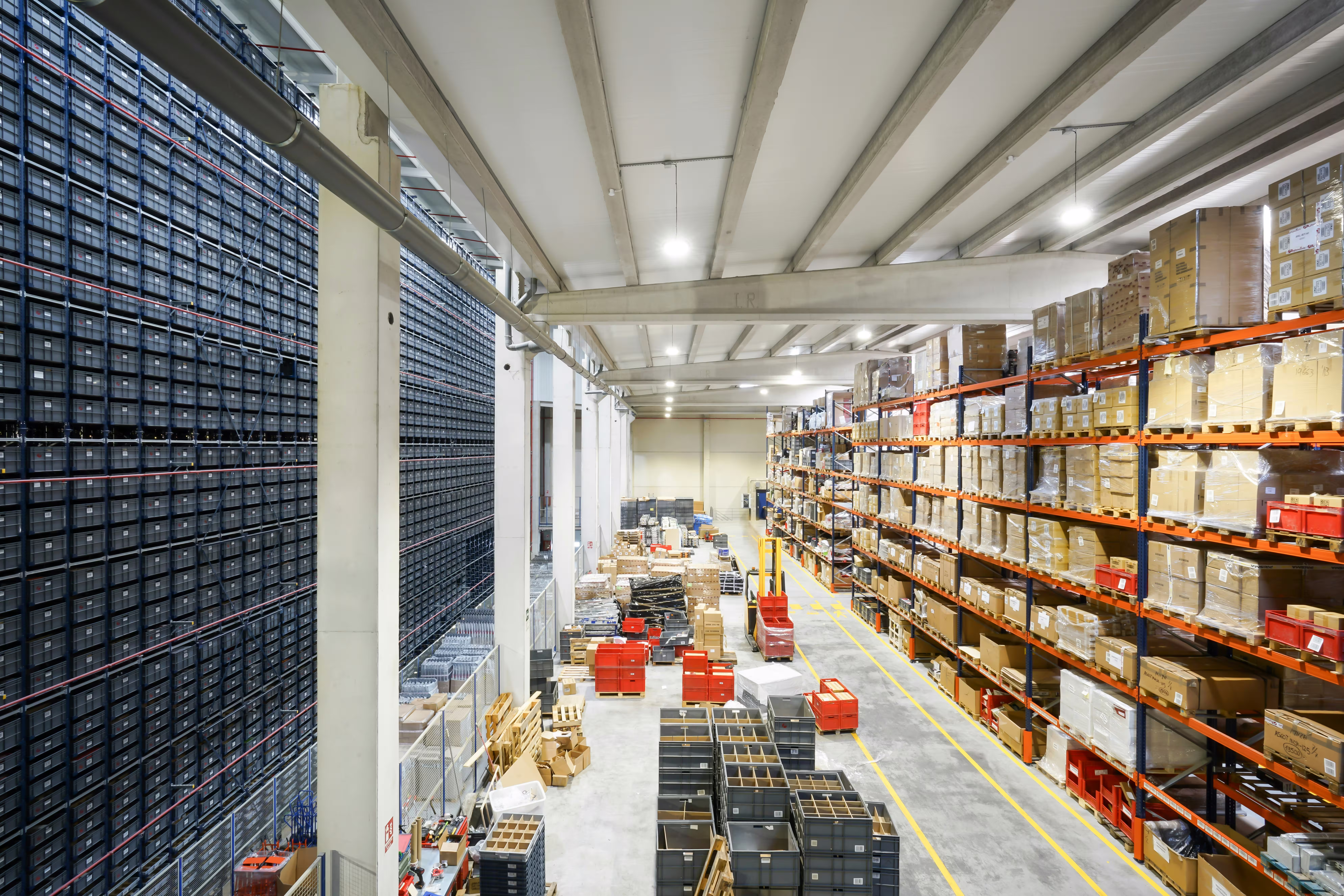 Advanced warehouse management features